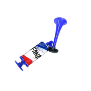 Ajoutez du bruit et de l'excitation à vos événements avec notre Corne de Supporter Manuelle, l'accessoire parfait pour faire passer vos encouragements au niveau supérieur !