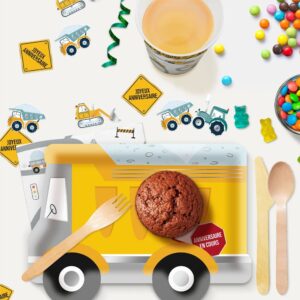 Transformez votre table en véritable chantier de fête avec notre Quatuor Déco de Table Anniversaire Chantier ! Commandez dès maintenant pour une célébration unique et réussie.