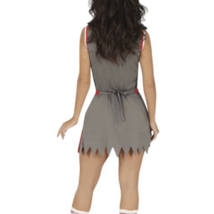 Déguisement Cheerleader halloween, pompom girl, robe sanglante