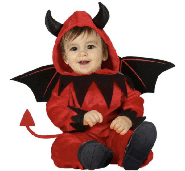 Déguisement petit diable, démon bébé, halloween