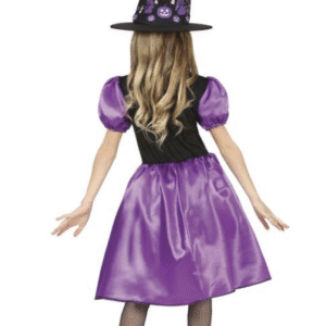Deguisement-sorciere-enfant-violette-halloween