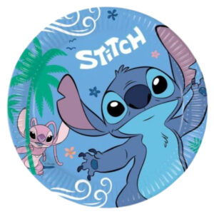 Assiettes stitch, anniversaire enfant, licence, Disney