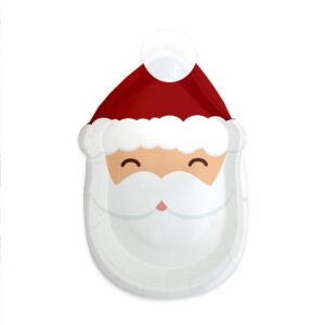 Assiettes à dessert pere noêl