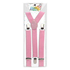 Bretelles roses fluo année 80, rétro