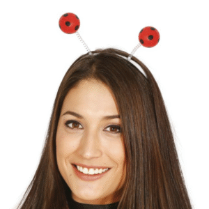 diadème boules coccinelle, accessoire déguisement