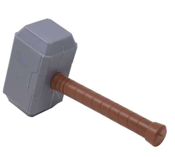 Marteau viking, accessoire déguisement