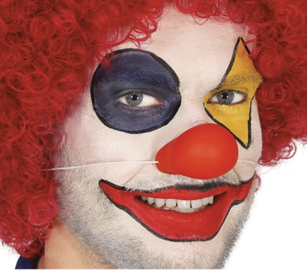 Nez de clown, latex, accessoire déguisement