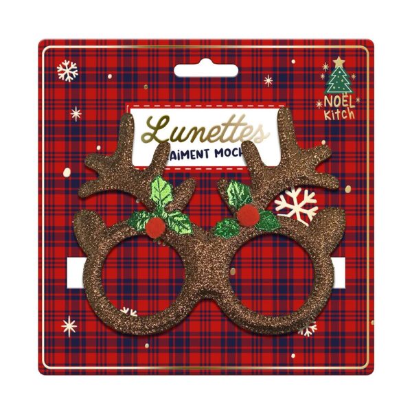 lunettes-renne-marron-pour-un-Noel-kitch