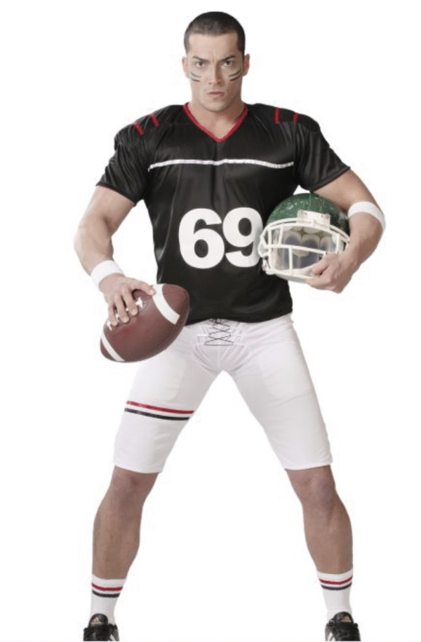 Déguisement Quaterback adute, football américain