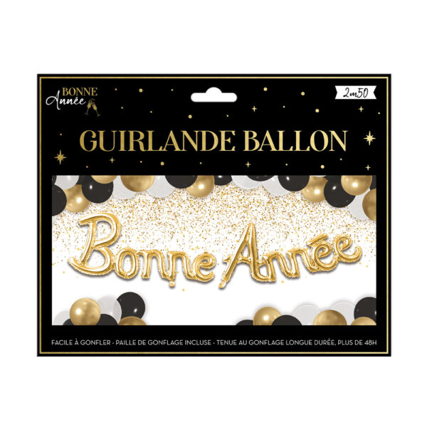 Guirlande ballons bonne année