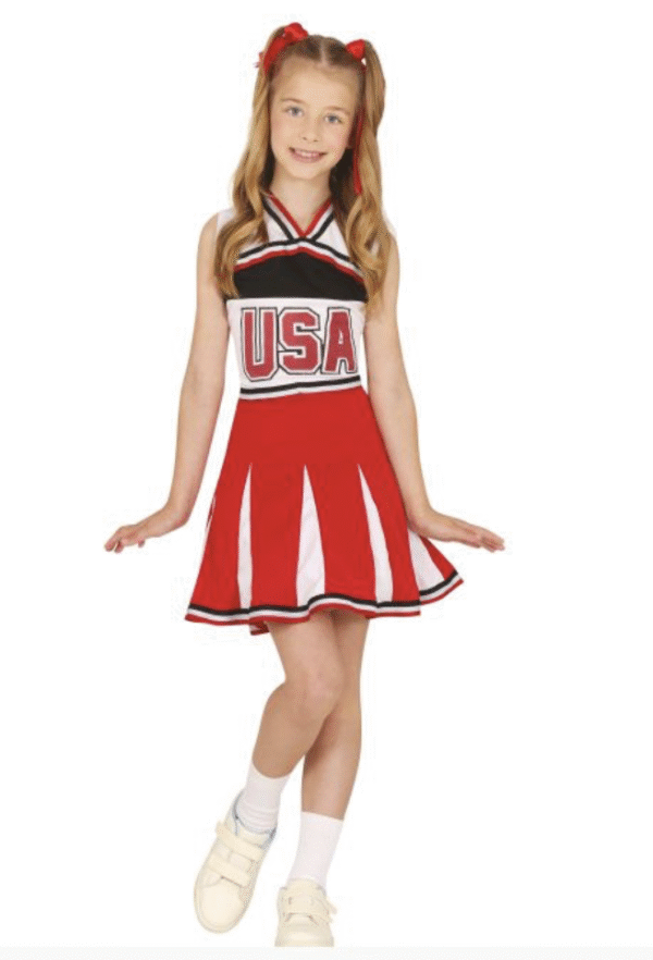 Déguisement Pompom girl USA, carnaval