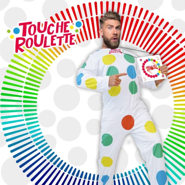 deguisement costume touche roulette humoristique EVG