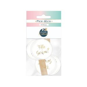 Ces pics de décoration sont bien plus qu'un simple élément de décoration. Ils ajoutent une touche de magie à votre révélation de genre et créent un souvenir inoubliable.