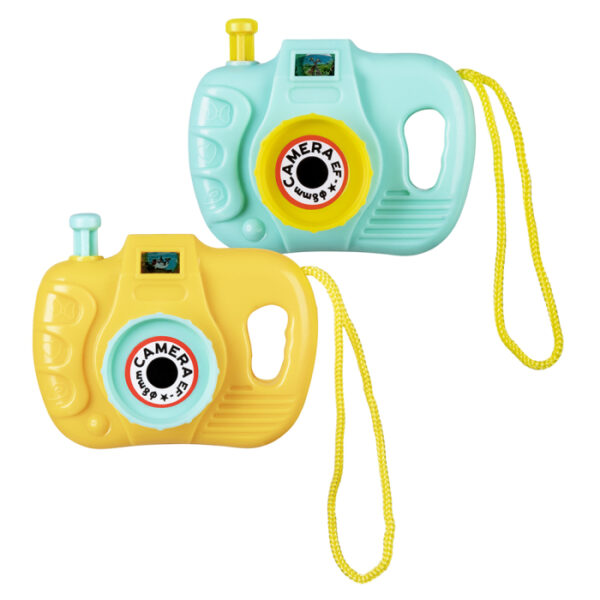 Lot de 2 appareils-photos jouets pour enfants, parfaits pour développer leur créativité.