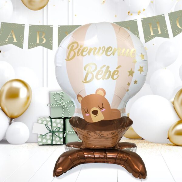 BALLON TOTEM BABY SHOWER bienvenue bébé