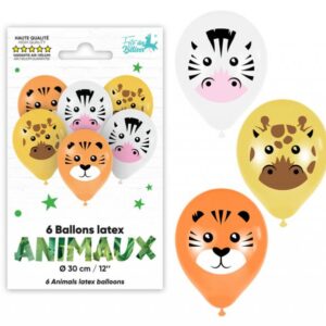 Ballons-animaux-de-la-jungle-anniversaire-enfant.