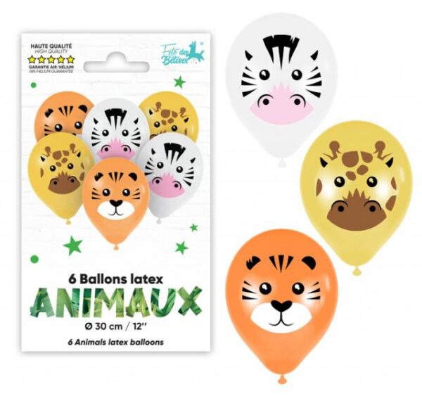 Ballons-animaux-de-la-jungle-anniversaire-enfant.