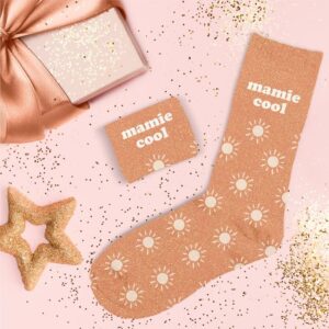 CHAUSSETTES PAILLETTES MAMIE COOL. Faîtes un magnifique cadeau à votre mamie