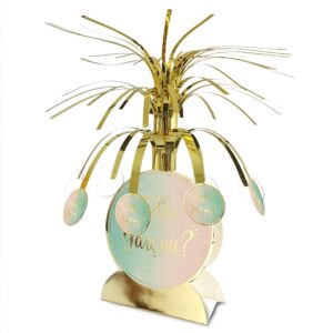 Ce centre de table est bien plus qu'une simple décoration. C'est le cœur de votre fête de révélation de genre. Il créera un moment magique et mémorable pour vous et vos invités.