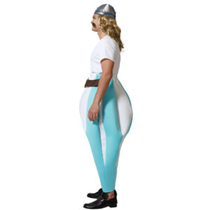 Déguisement gaulois bleu adulte idéal pour le carnaval ou les fêtes des pays du monde.