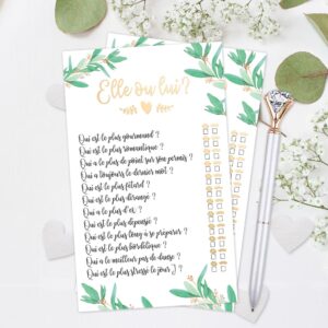 JEU ELLE ET LUI MARIAGE