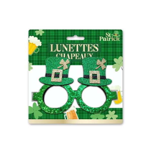 LUNETTES CHAPEAUX SAINT PATRICK accessoire déguisement