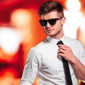 LUNETTES POUR HOMME EVG, futur marié