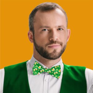 NŒUD PAPILLON SAINT PATRICK.