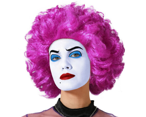 Perruque Fuchsia accessoires déguisement