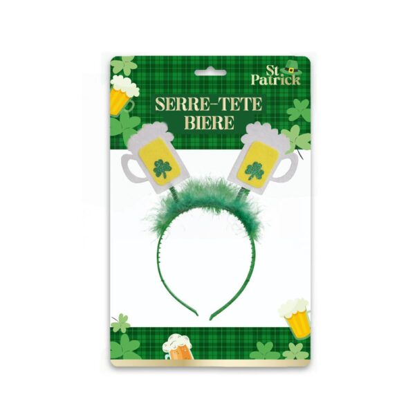 SERRE TETE BIERE SAINT PATRICK. Participez à l'ambiance festive