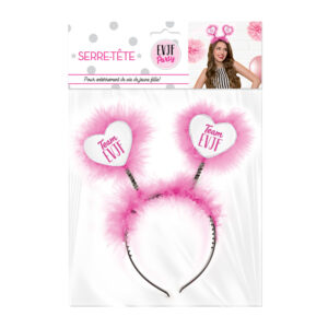 Soyez la reine de l'EVJF avec ce serre-tête féérique ! Les plumes douces et les paillettes apporteront une touche de glamour à votre tenue. Vous et vos amies serez les stars de la soirée !