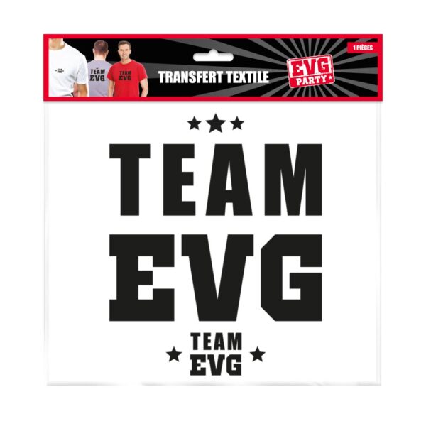 TRANSFERT TEXTILE TEAM EVG.