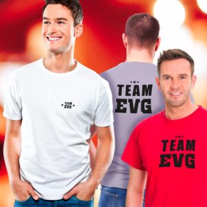 TRANSFERT TEXTILE TEAM EVG.autocollant T shirt