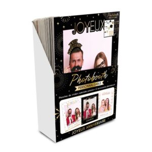 cadres et accessoires Photobooth personnalisables.