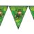 guirlande motif saint patrick avec 10 fanions. matière 100% nylon. dimensions: longueur totale 5m, fanions largeur 19cm environ et hauteur 29cm environ
