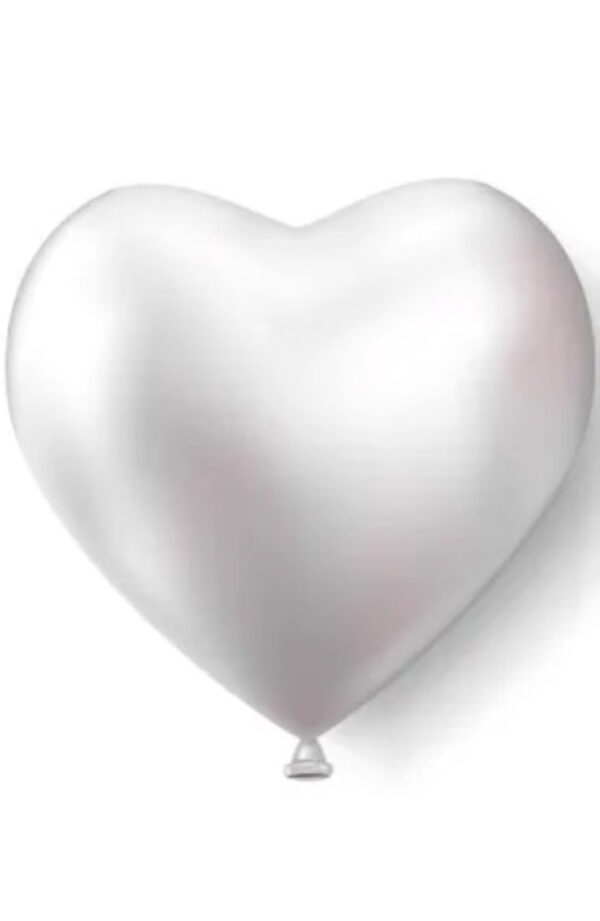 Apportez une touche de pureté à votre événement avec le Ballon Cœur Blanc. En latex résistant, il est parfait pour les mariages, baptêmes et baby showers.