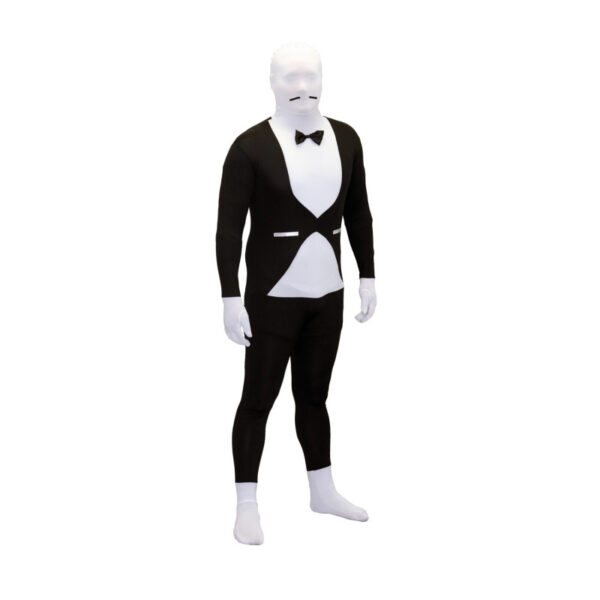 Envie d'un déguisement qui allie élégance et décalage total ? Le Costume Frottman Cérémonie est fait pour vous ! Avec sa combinaison effet smoking, vous serez le maître de la soirée… ou du moins celui qui fera rire tout le monde !