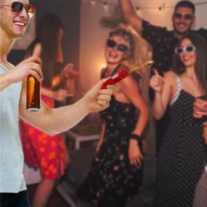 Envie de pimenter vos soirées ? Le Capsule Gun est l’accessoire déjanté et original qu’il vous faut ! Non seulement c’est un décapsuleur malin, mais c’est aussi un jeu de tir où il faut viser juste pour déclencher le fun ! Montrez vos compétences de tireur de précision et réclamez votre victoire avec chaque capsule tirée ! 😎