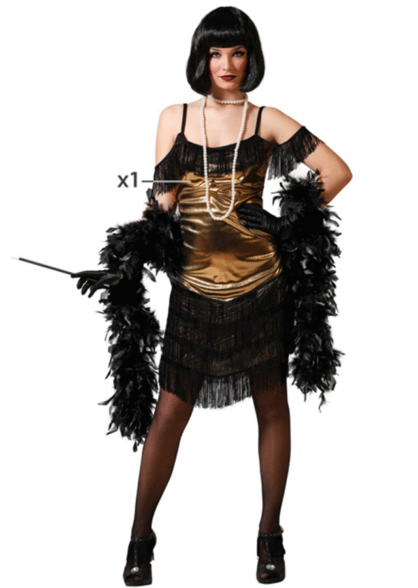 DÉGUISEMENT CABARET DORÉ