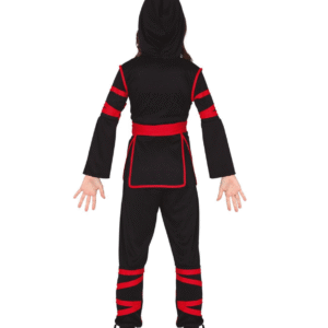 Avec ce déguisement complet de ninja, votre enfant ou vous pourrez incarner un guerrier furtif et agile, prêt à exécuter des missions secrètes en toute discrétion. Halloween, Carnaval, fêtes costumées ou jeux de rôle, ce costume garantit une immersion totale et un look digne des plus grands maîtres du Ninjutsu !