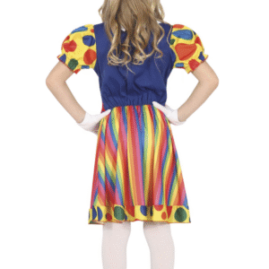 Avec ce Déguisement de Clown en Robe, impossible de passer inaperçu ! Couleurs vives, motifs rigolos et coupe originale, cette tenue est parfaite pour apporter une touche de folie et de bonne humeur à n’importe quelle fête. Que ce soit pour un carnaval, un anniversaire ou Halloween, ce costume garantit des fous rires et une ambiance festive !