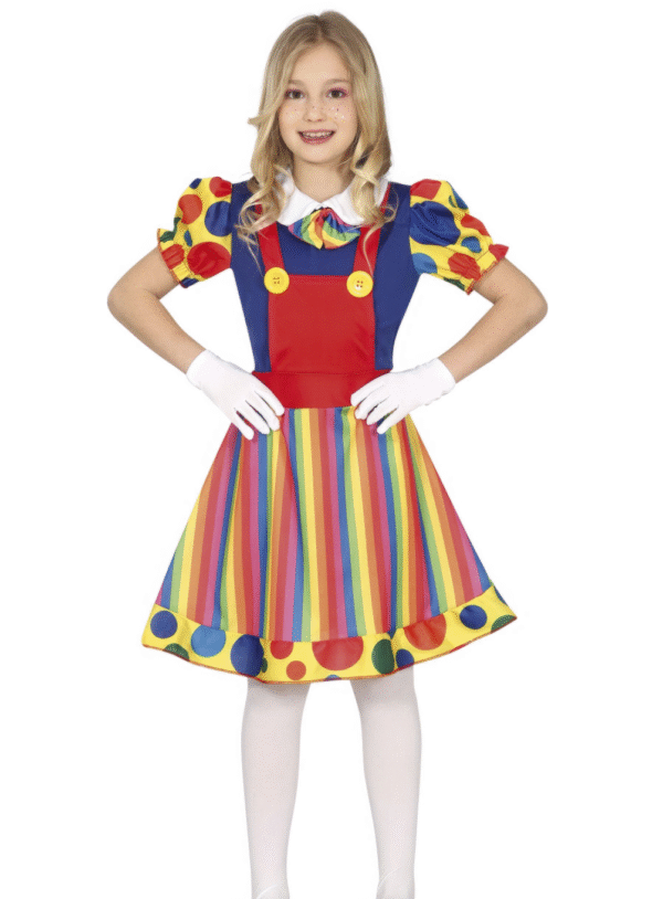 Avec ce Déguisement de Clown en Robe, impossible de passer inaperçu ! Couleurs vives, motifs rigolos et coupe originale, cette tenue est parfaite pour apporter une touche de folie et de bonne humeur à n’importe quelle fête. Que ce soit pour un carnaval, un anniversaire ou Halloween, ce costume garantit des fous rires et une ambiance festive !