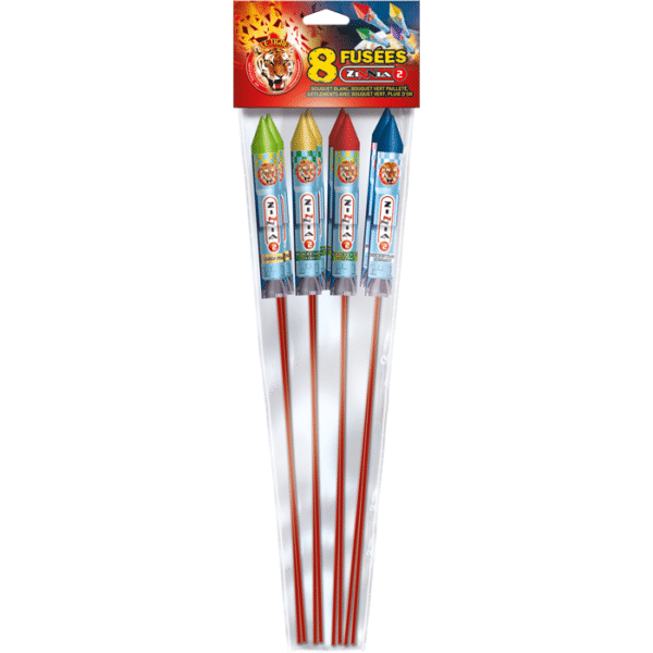 Pour une fête qui ne passe pas inaperçue, sortez l'artillerie lourde avec nos fusées à sifflets ! Ça siffle, ça brille, ça explose... Bref, ça met une ambiance de folie à chaque lancement !