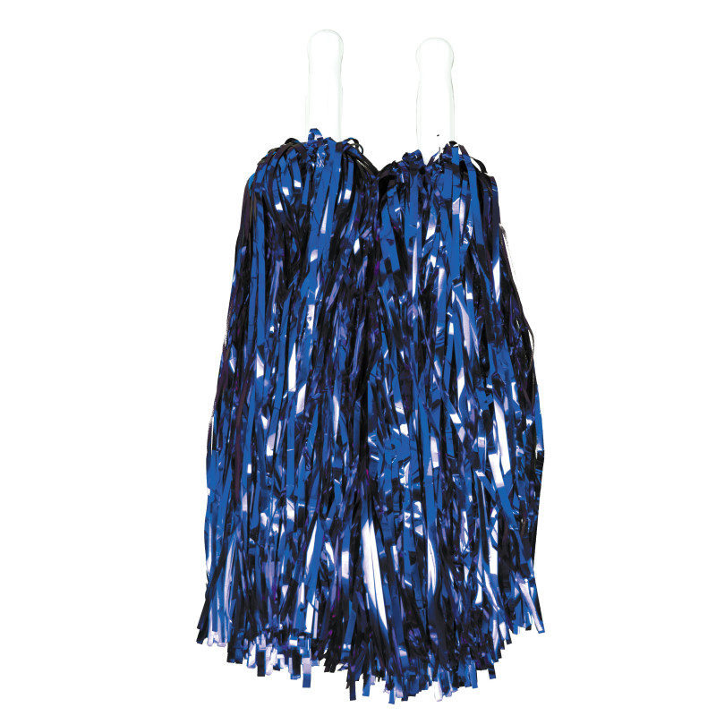 Faites vibrer la fête avec ces pompons métallisés bleus, parfaits pour animer vos soirées, spectacles ou événements sportifs. Légers et scintillants, ils ajoutent une touche dynamique et festive à toutes vos performances, des flash mobs aux soirées déguisées.