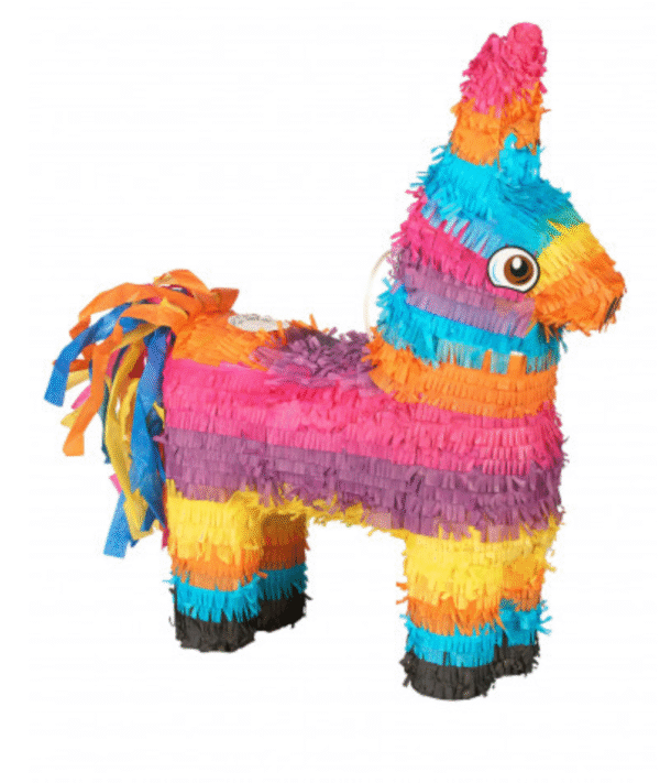 Célébrez avec panache grâce à notre pinata âne aux mille couleurs !
