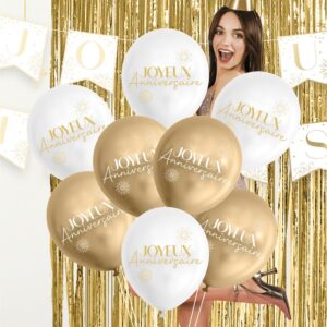 Créez une ambiance festive avec nos ballons "Joyeux Anniversaire" !