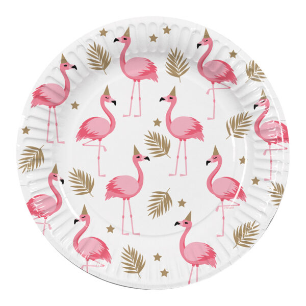 Apportez une touche tropicale et colorée à votre fête avec ce lot de 10 assiettes en papier au design Flamant Rose ! Idéales pour un barbecue, une garden party ou un anniversaire estival, ces assiettes jetables allient élégance et praticité pour un événement inoubliable.