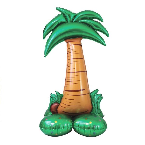 Pour une ambiance tropicale inoubliable ! 🎈 Vous rêvez d'une fête qui vous transporte sous les tropiques ? Ne cherchez plus, ce ballon totem palmier est ce qu'il vous faut ! Avec sa silhouette majestueuse et sa hauteur de 110 cm, il donnera à votre événement une ambiance de vacances et de soleil. Parfait pour un anniversaire sur le thème tropical ou une soirée estivale, ce ballon palmier apportera une touche de verdure et d'exotisme à votre déco.
