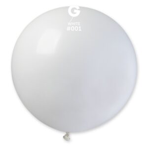 Ces ballons ronds blancs apportent une touche élégante et lumineuse à votre événement, pour une ambiance glamour et festive.