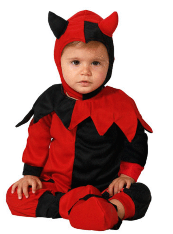 Préparez-vous à voir votre bébé dans un rôle de démon adorable avec ce déguisement terriblement mignon ! Parfait pour Halloween ou une fête de monstres, il associe confort et originalité pour que votre petit diable se distingue parmi les invités.